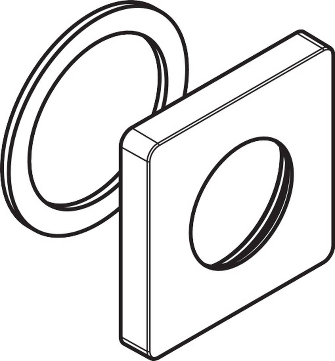 HANSGROHE rozeta pro rukojeť #93161700