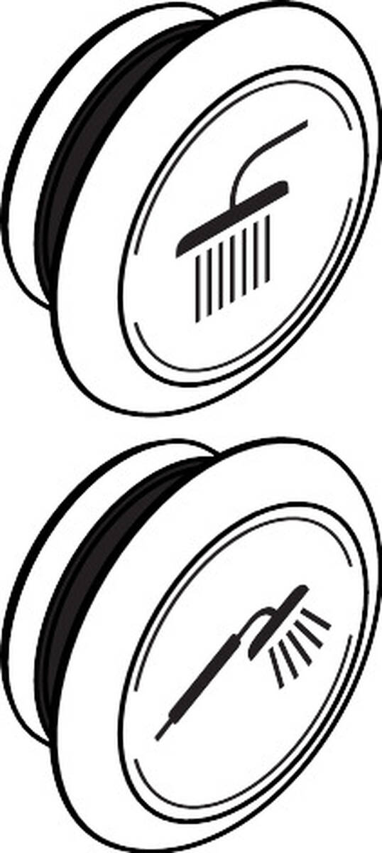 HANSGROHE sada zátek rukojeti #93182000