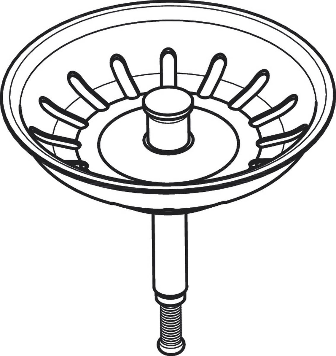 HANSGROHE zátka #93472000