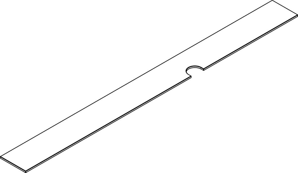 HANSGROHE skleněná polička #93290000