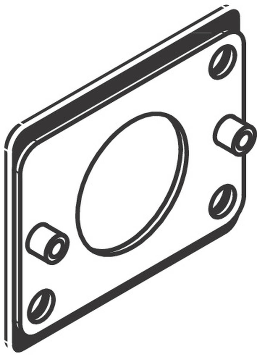 HANSGROHE montážního plechu #93407000