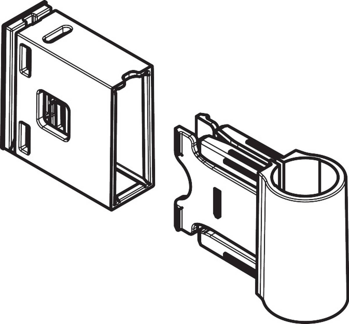 HANSGROHE opěrka na stěnu #92976000