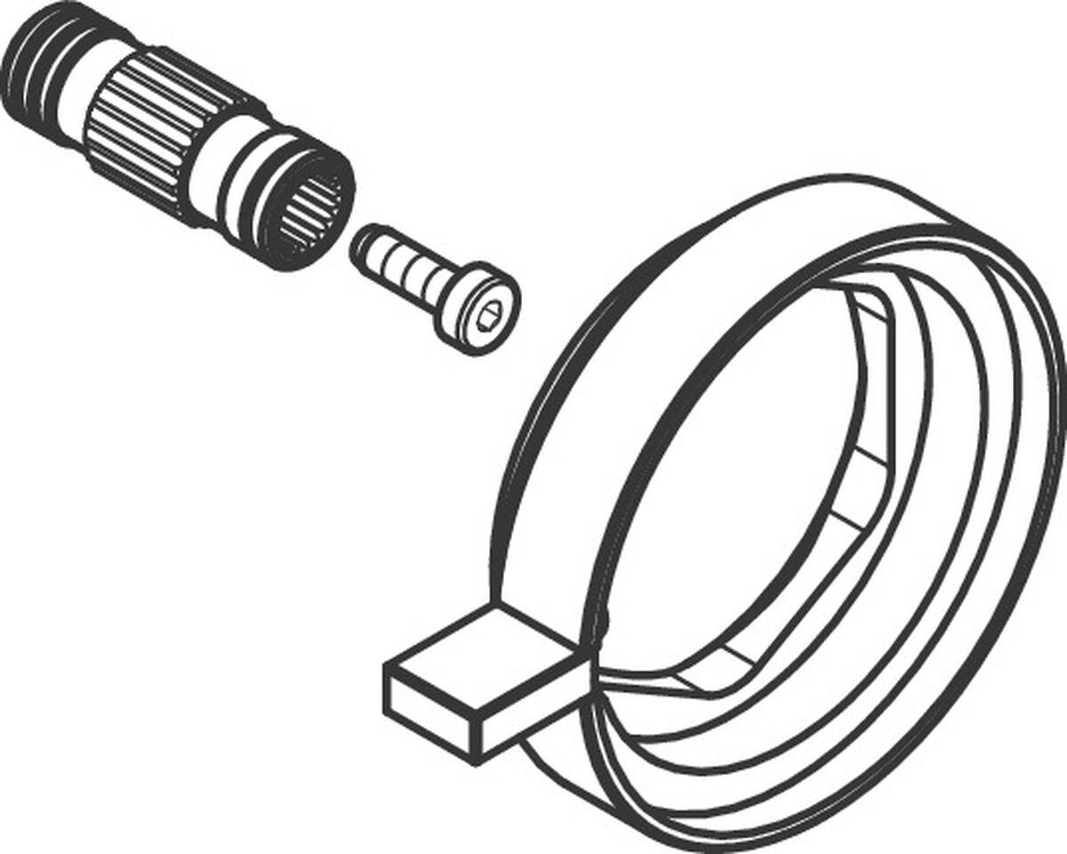 HANSGROHE Rukojeť #93614000 - chrom