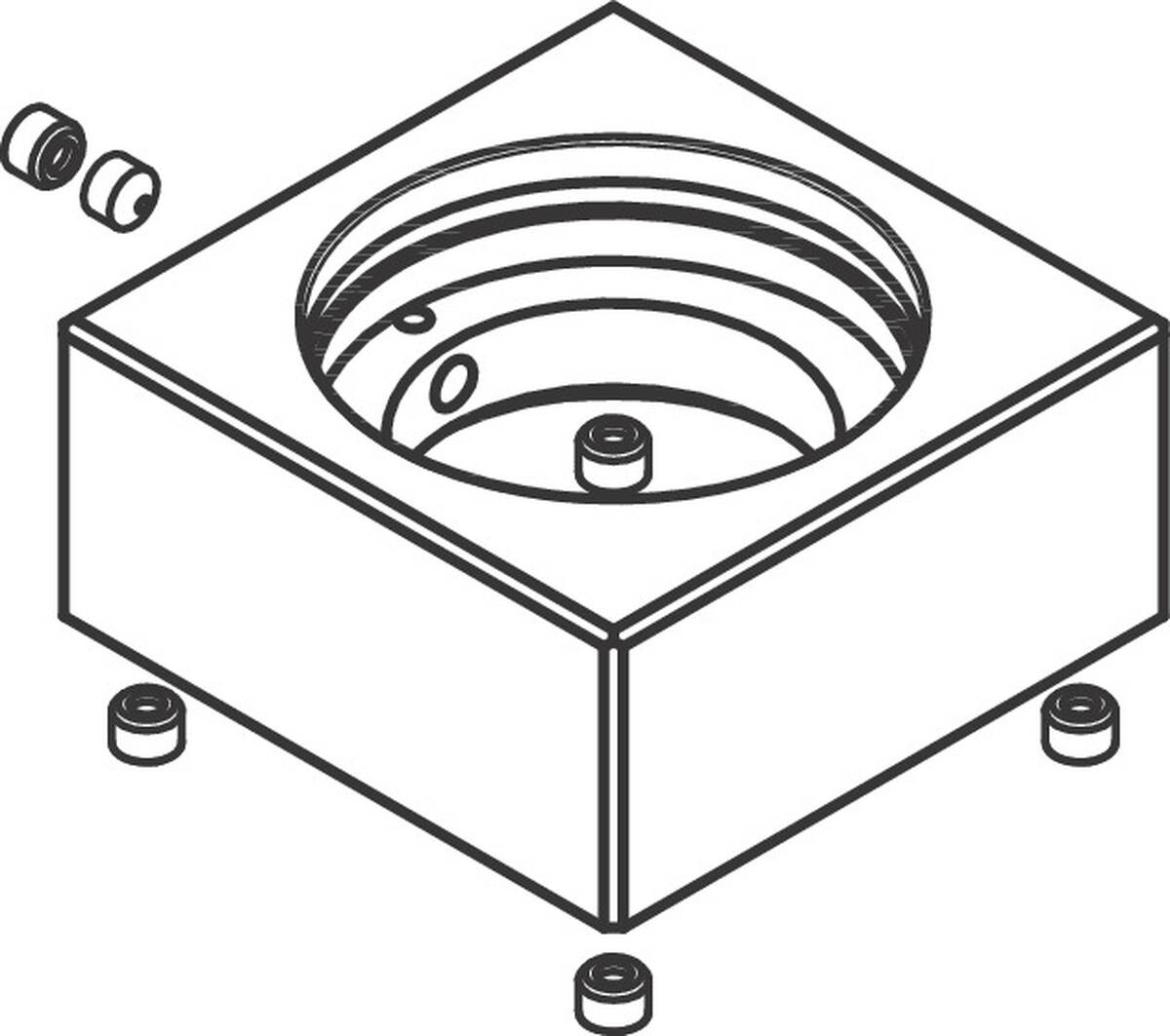 HANSGROHE rozeta pro rukojeť #93587000