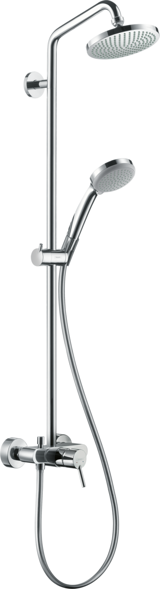 HANSGROHE Croma Showerpipe 160 1jet s jednopákovou baterií #27154000