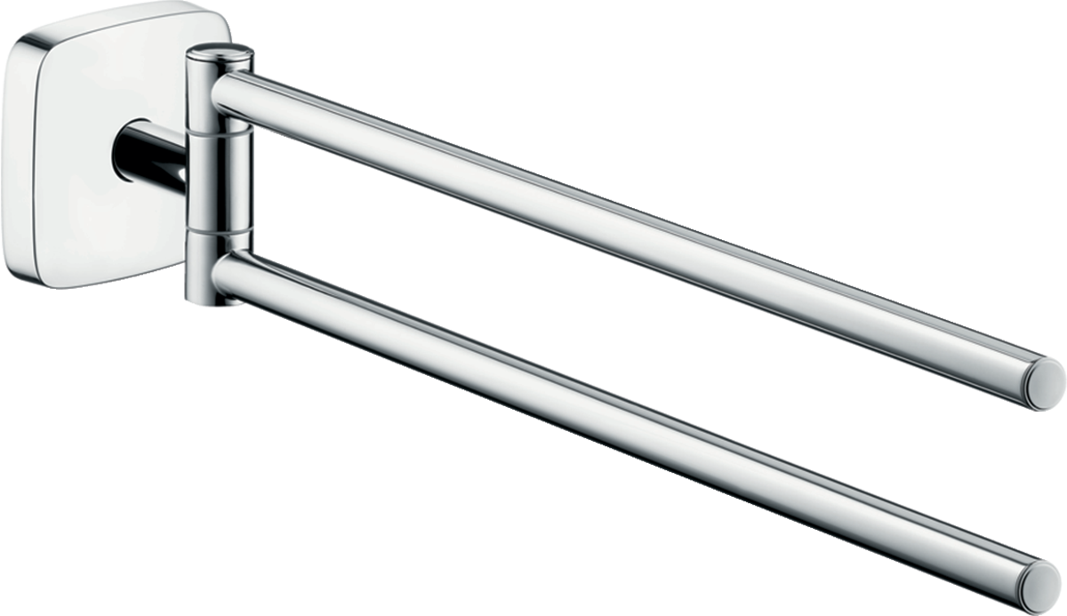 HANSGROHE PuraVida věšák na ručníky se dvěma rameny #41512000