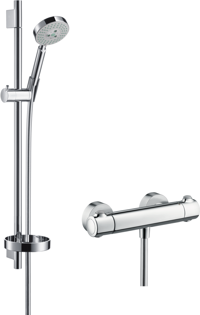 HANSGROHE Sprchový systém Raindance S 100 3jet Ecostat 0,65 m #27076000