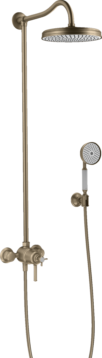 HANSGROHE AXOR Montreux Showerpipe s termostatem a horní sprchou 1jet #16570820