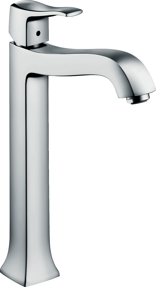 HANSGROHE Jednopáková umyvadlová baterie Metris Classic 250 pro umyvadla na desku s výsuvným odpadem #31078000