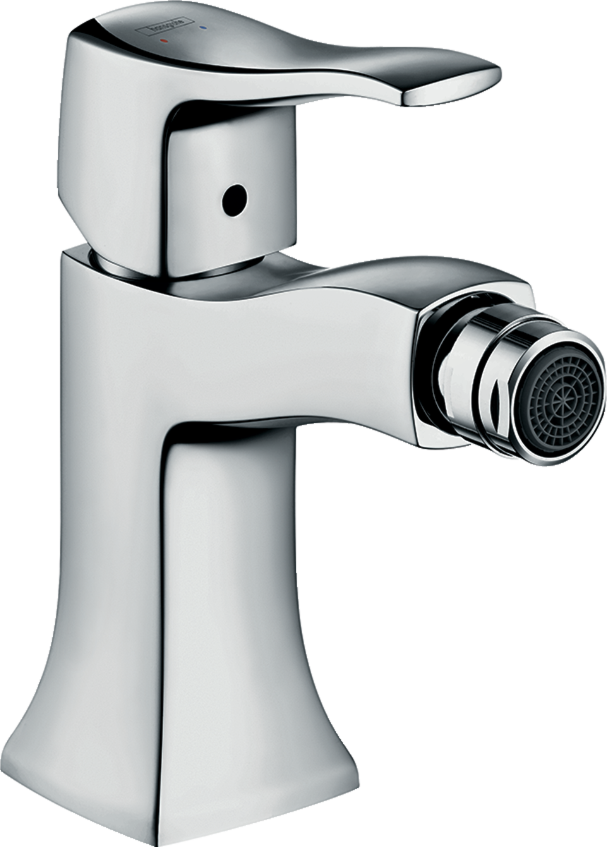 HANSGROHE Jednopáková bidetová baterie Metris Classic s výsuvným odpadem #31275000