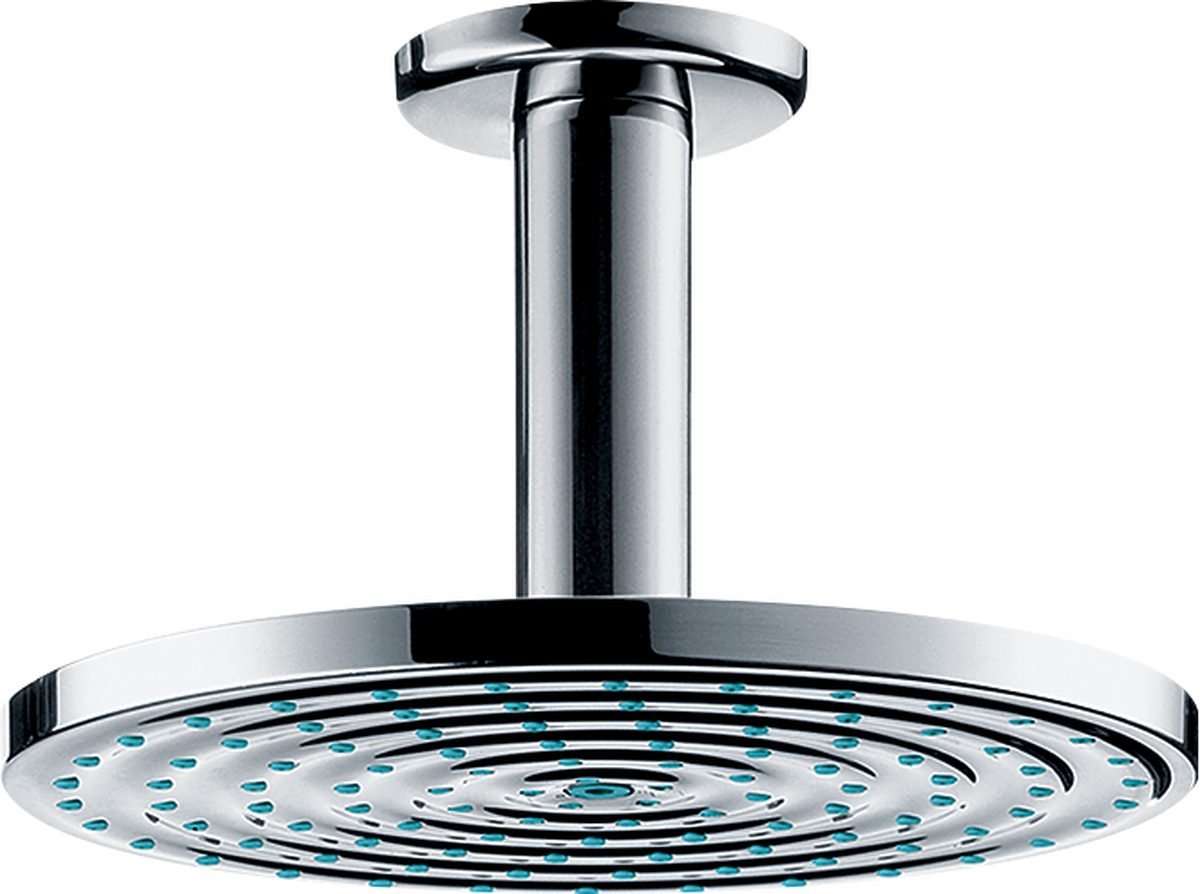 HANSGROHE Sprchová hlavice Raindance S 180 1jet EcoSmart s připojením ke stropu #27464000 - chrom