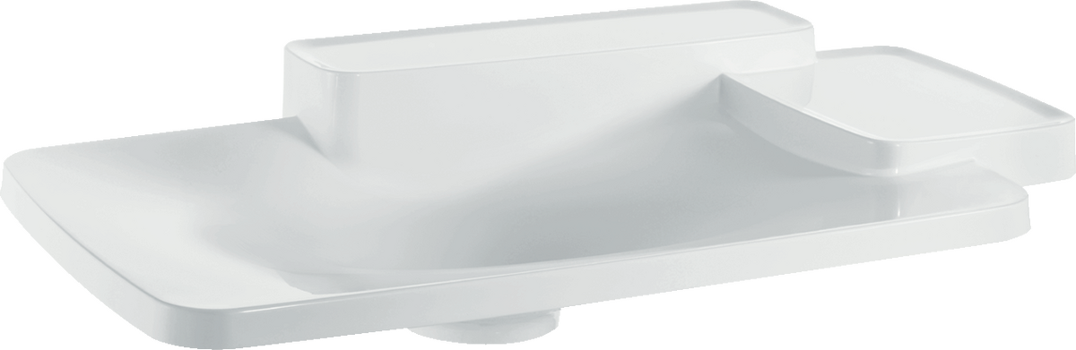 HANSGROHE Vestavné umyvadlo AXOR Bouroullec 866/530 se 2 policemi #19943000