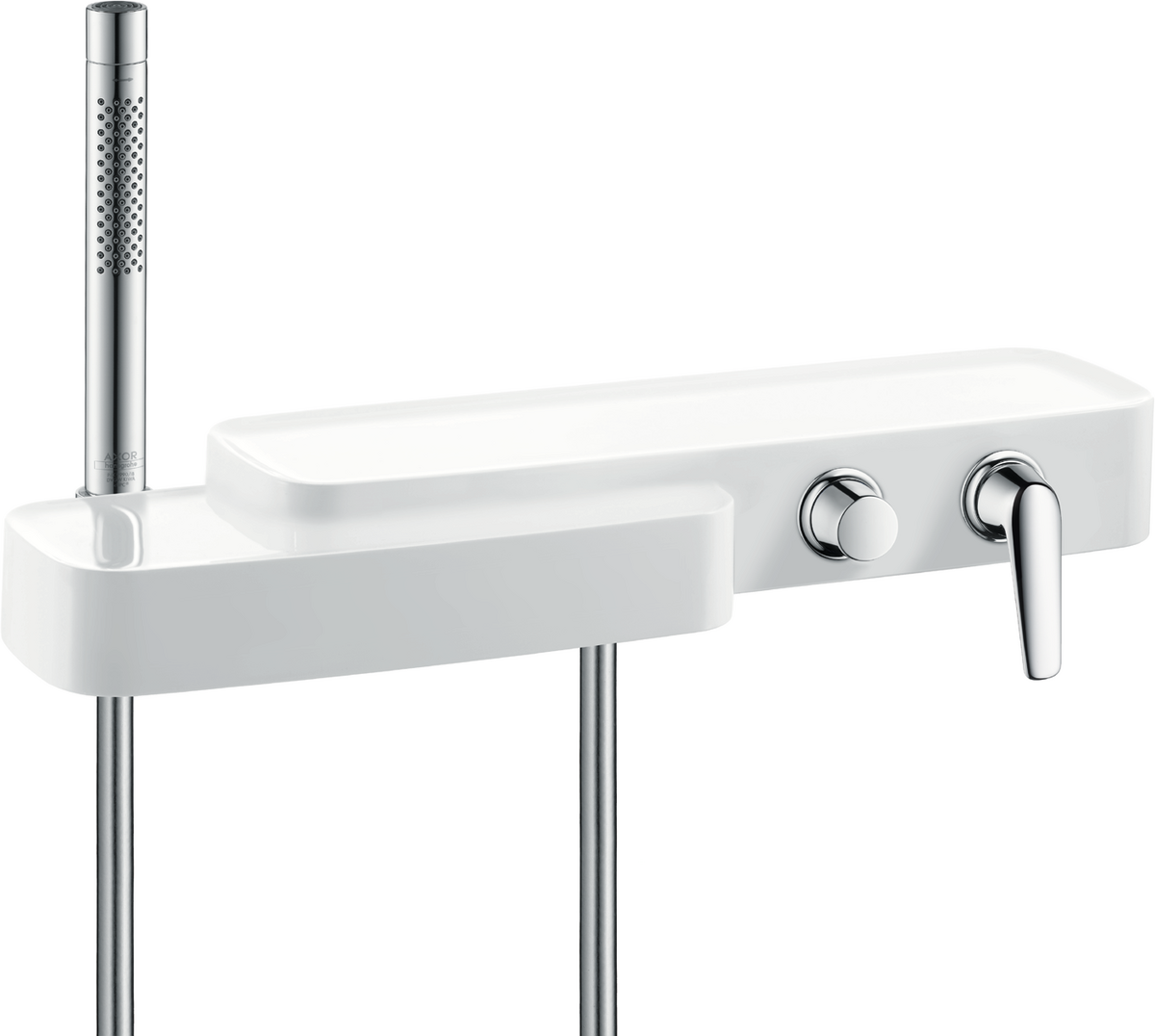 HANSGROHE Jednopáková vanová baterie AXOR Bouroullec pro povrchovou montáž #19420400