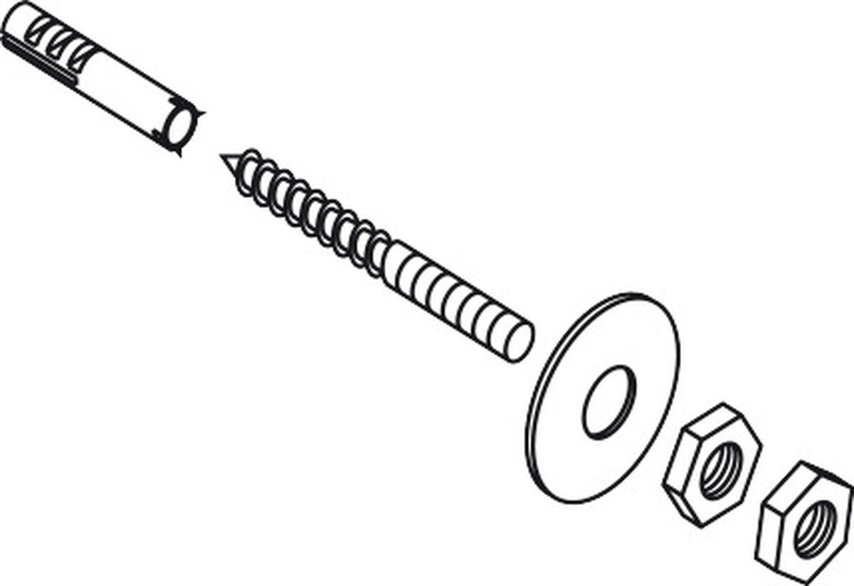 HANSGROHE upevňovací sada #96343000