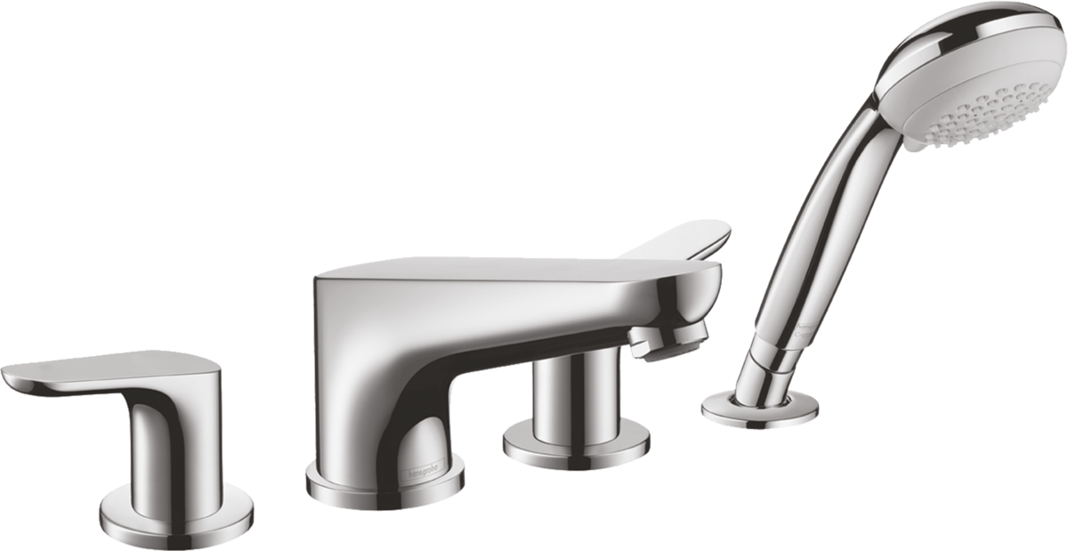 HANSGROHE Focus 4-otvorová baterie na okraj vany #31936000