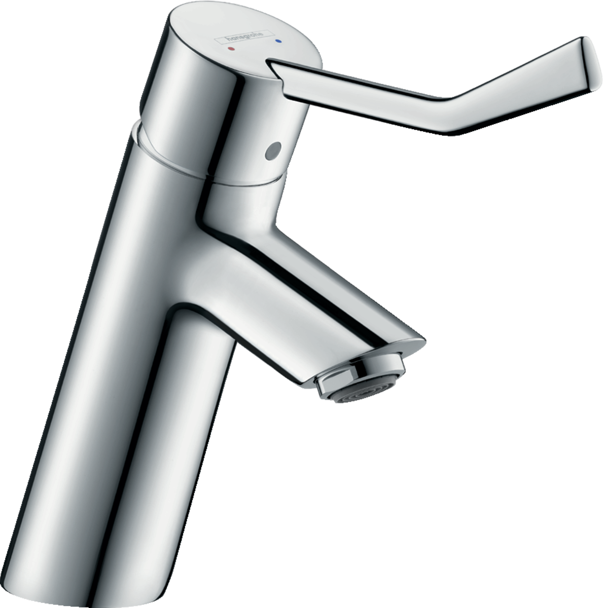 HANSGROHE Jednopáková umyvadlová baterie Talis 80 s extra dlouhou rukojetí a výsuvným odpadem #32035000