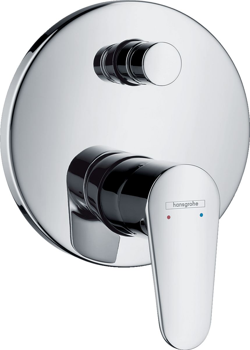 HANSGROHE Podomítková jednopáková vanová baterie Talis E² s integrovanou bezpečnostní kombinací podle normy EN1717 #31646000