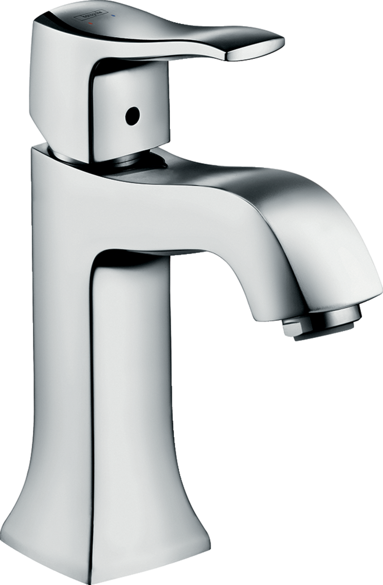 HANSGROHE Jednopáková umyvadlová baterie Metris Classic 100 s výsuvným odpadem #31075000