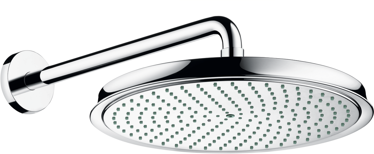 HANSGROHE Disková sprchová hlavice Raindance Classic Air 300 se sprchovým ramenem 45 cm #27430000