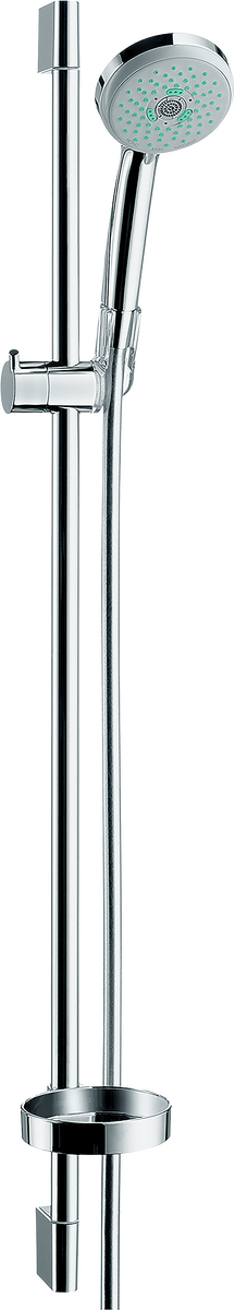HANSGROHE Croma 100 sprchový set Multi EcoSmart se sprchovou tyčí 90 cm a mýdlenkou #27655000