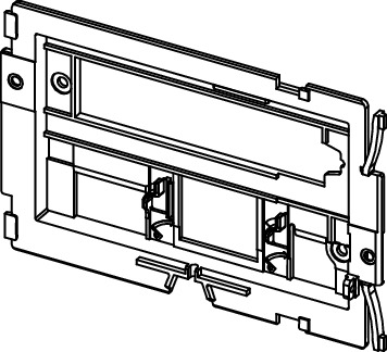 Obrázek TECE TECEplanus attachment frame spare part #9820327