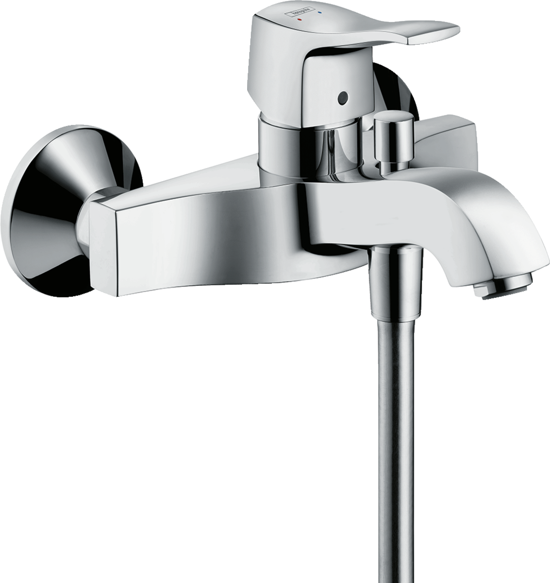 HANSGROHE Jednopáková vanová baterie Metris Classic pro povrchovou montáž #31478000