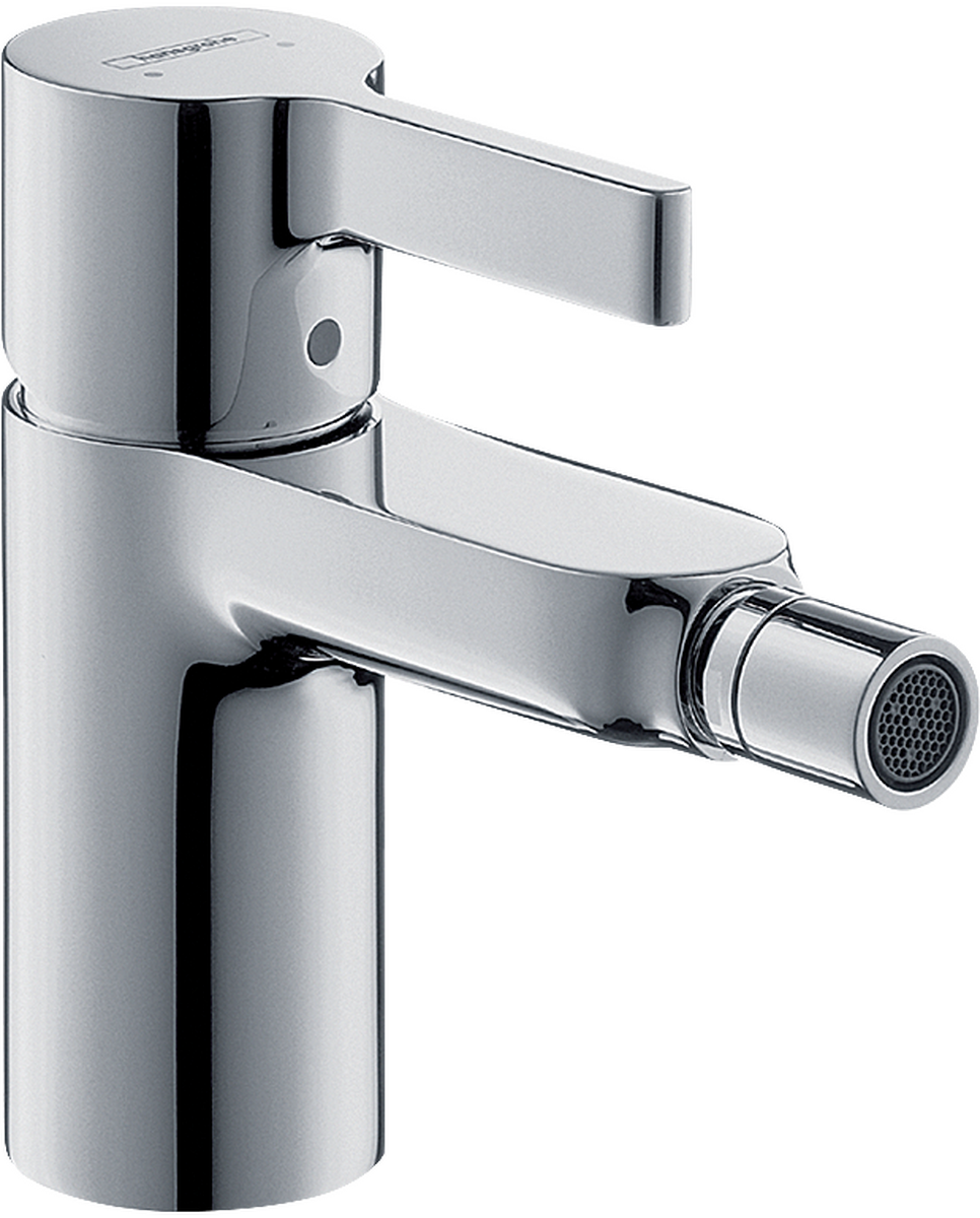 HANSGROHE Jednopáková bidetová baterie Metris S s výsuvným odpadem #31261000