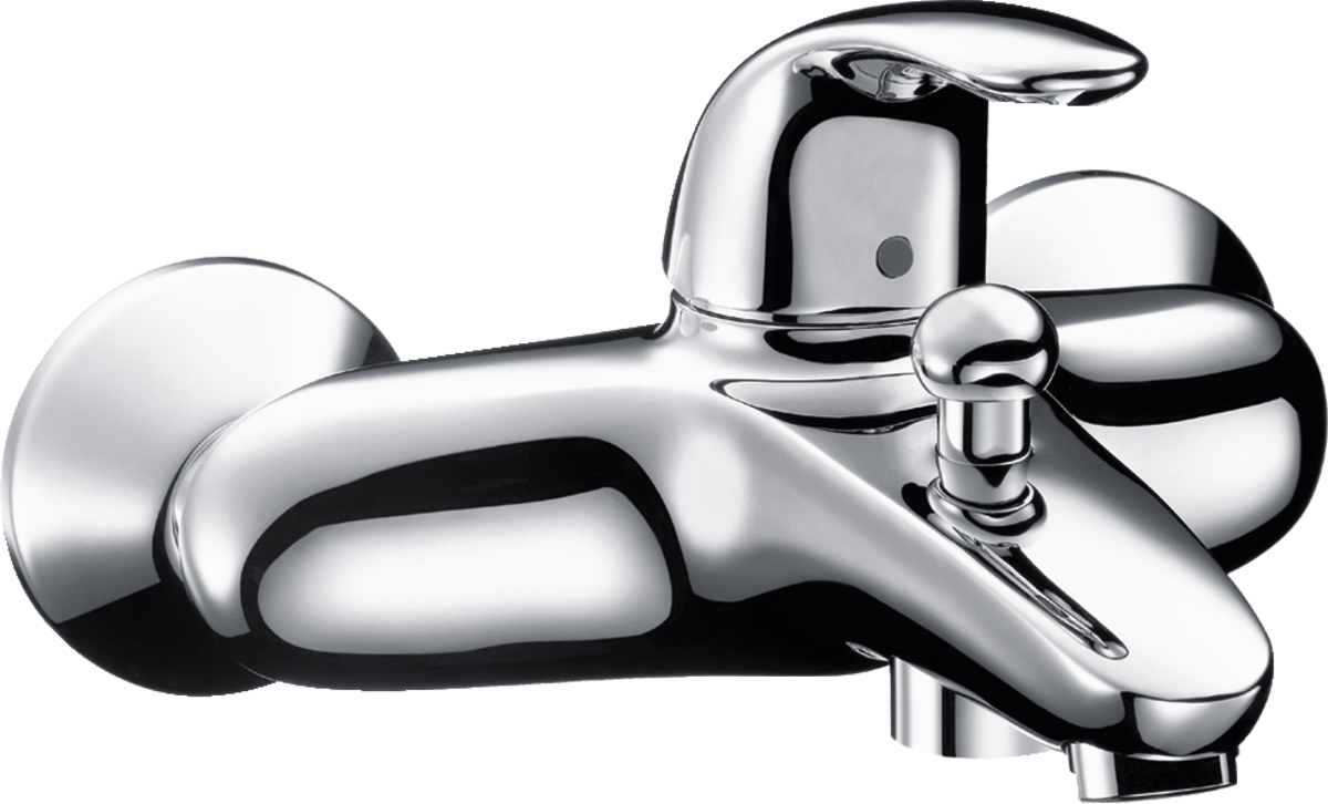 HANSGROHE Jednopáková vanová baterie Focus E pro povrchovou montáž #31740000