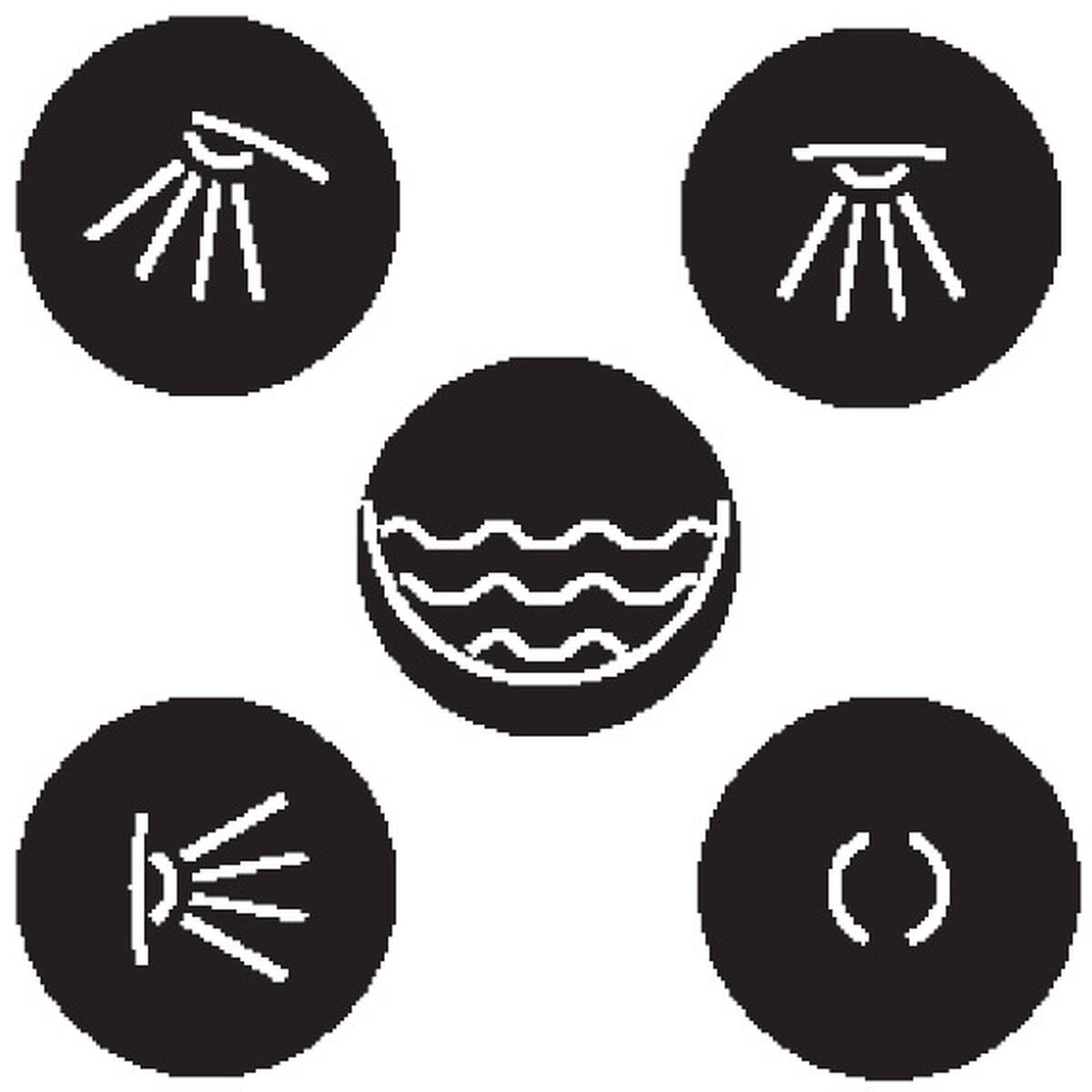 HANSGROHE nalepovací symboly #97218450