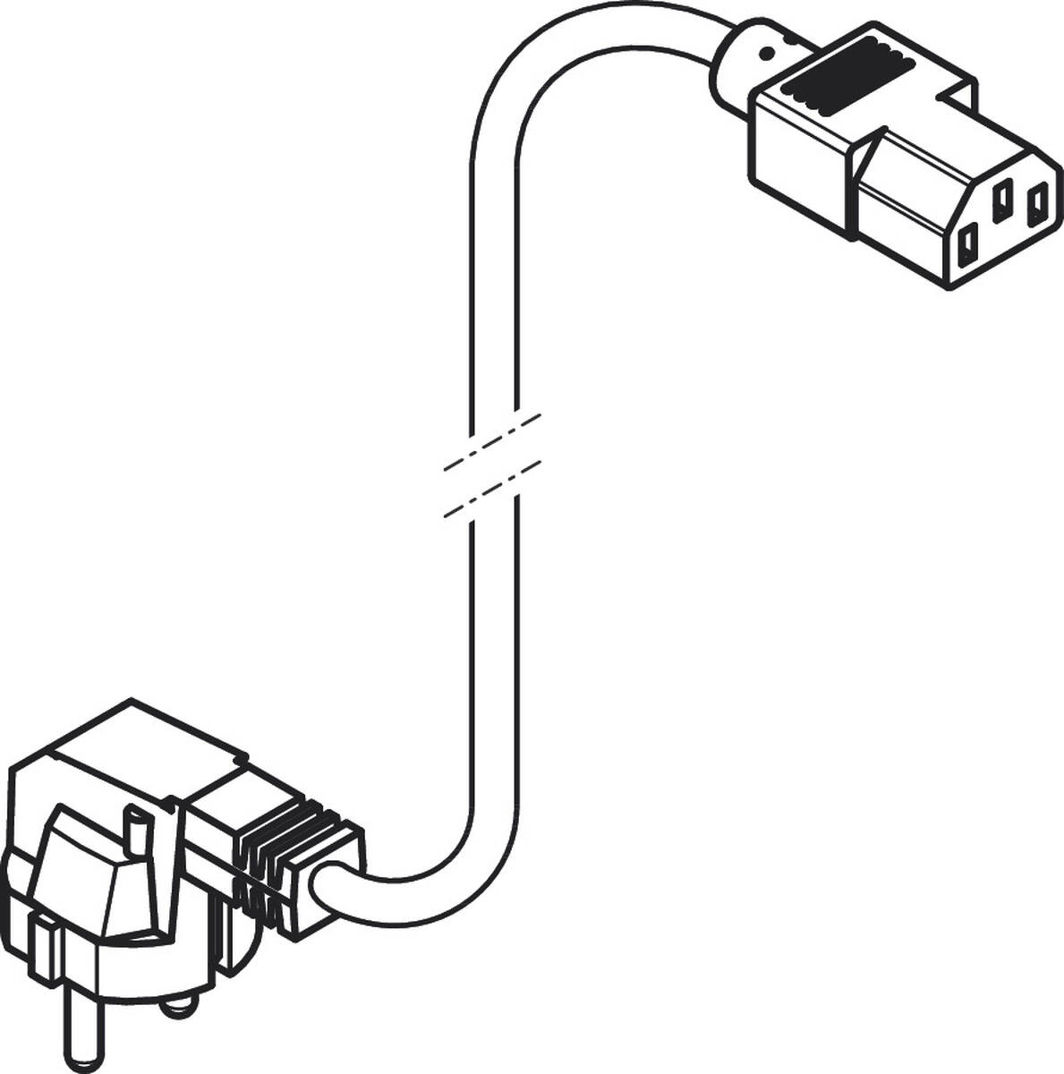 HANSGROHE kabel se zástrčkou #94548000