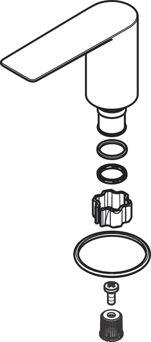 HANSGROHE rukojeť pro teplou vodu #94306700