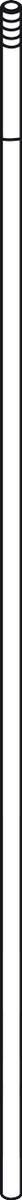 HANSGROHE HG táhlo Axor rovné 440 mm #95128820