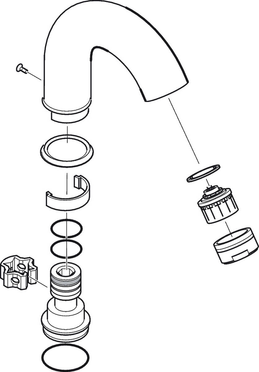 HANSGROHE Výlevka cpl. #95035000 - Chrom