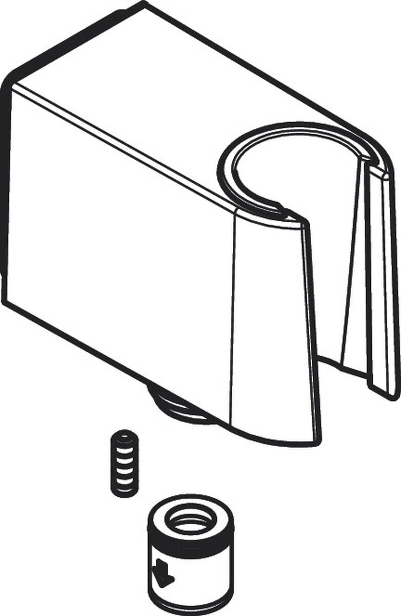 HANSGROHE sprchový držák úplný #94695340