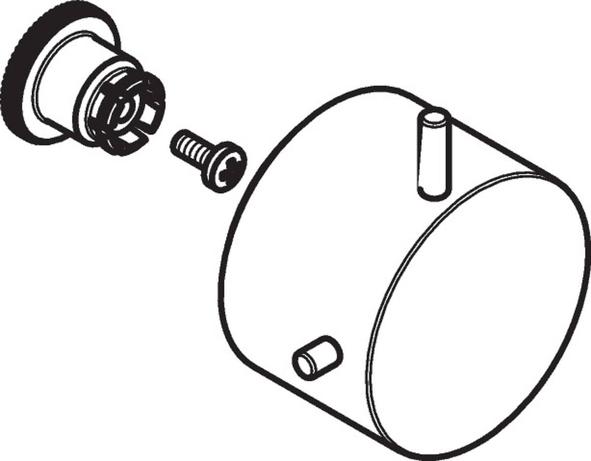 HANSGROHE Rukojeť #10993000 - chrom