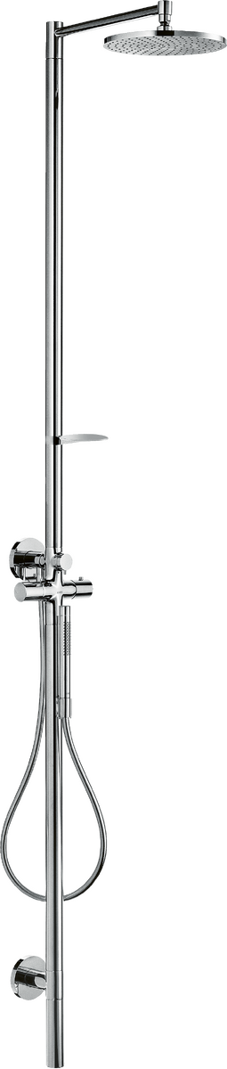 HANSGROHE Sprchový sloup AXOR Starck s termostatem a horní sprchou 240 1jet #10912000