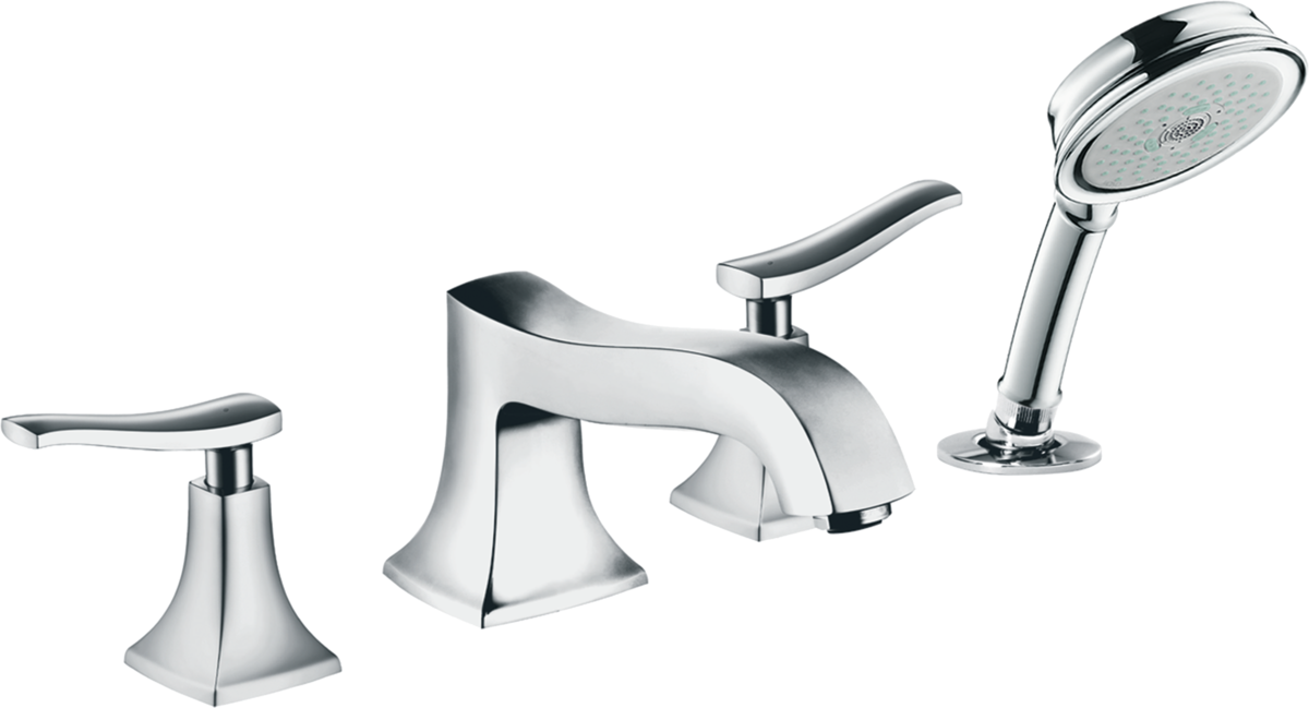 HANSGROHE Metris Classic 4-otvorová baterie na okraj vany #31314000