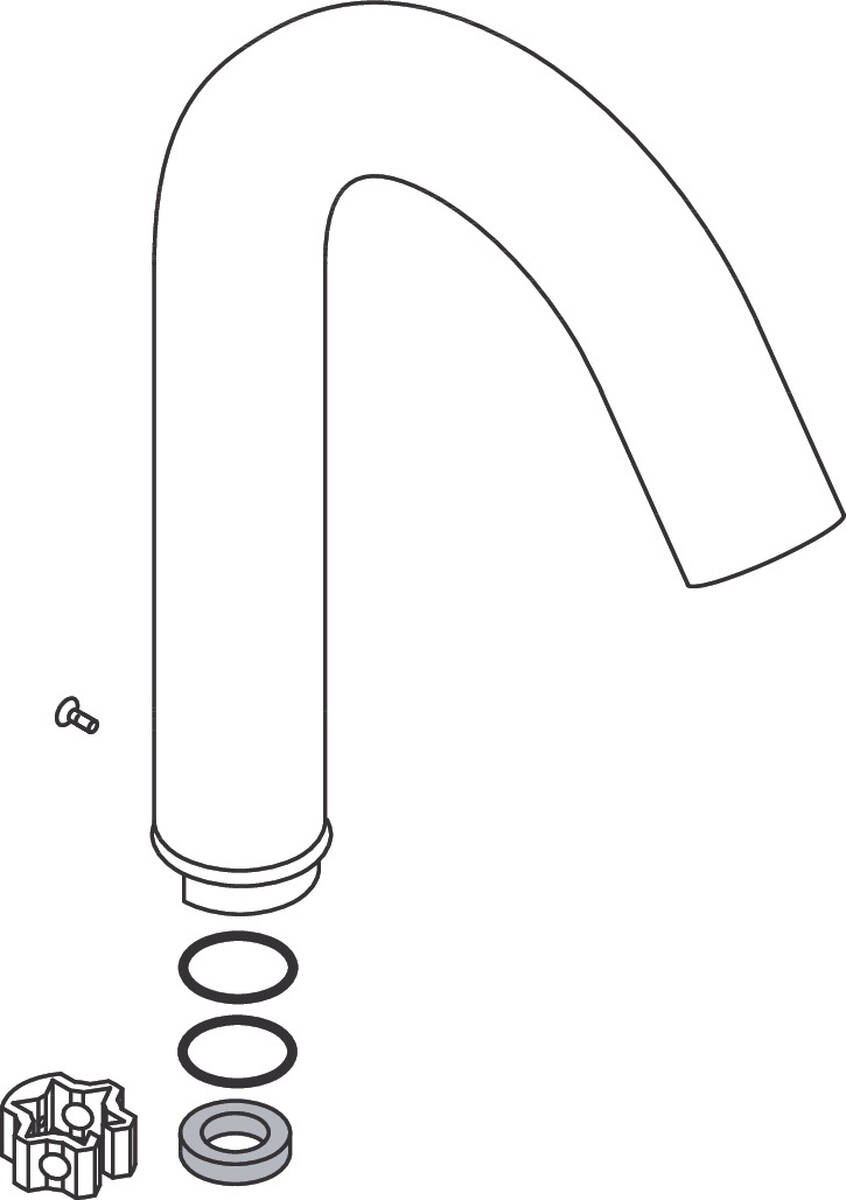 HANSGROHE Výlevka cpl. #95030000 - Chrom