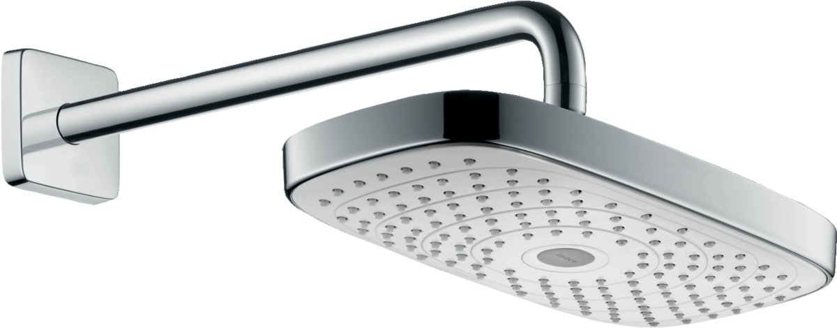 HANSGROHE Sprchová hlavice Raindance Select E 300 2jet se sprchovým ramenem #27385400