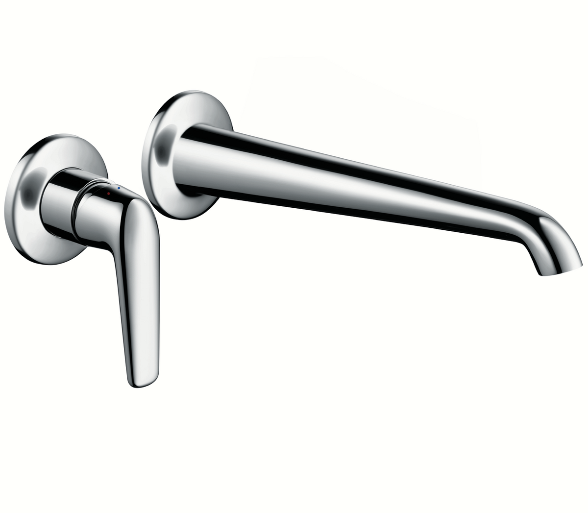 HANSGROHE Podomítková jednopáková umyvadlová baterie AXOR Bouroullec s výtokem 245 mm pro montáž na stěnu #19127000