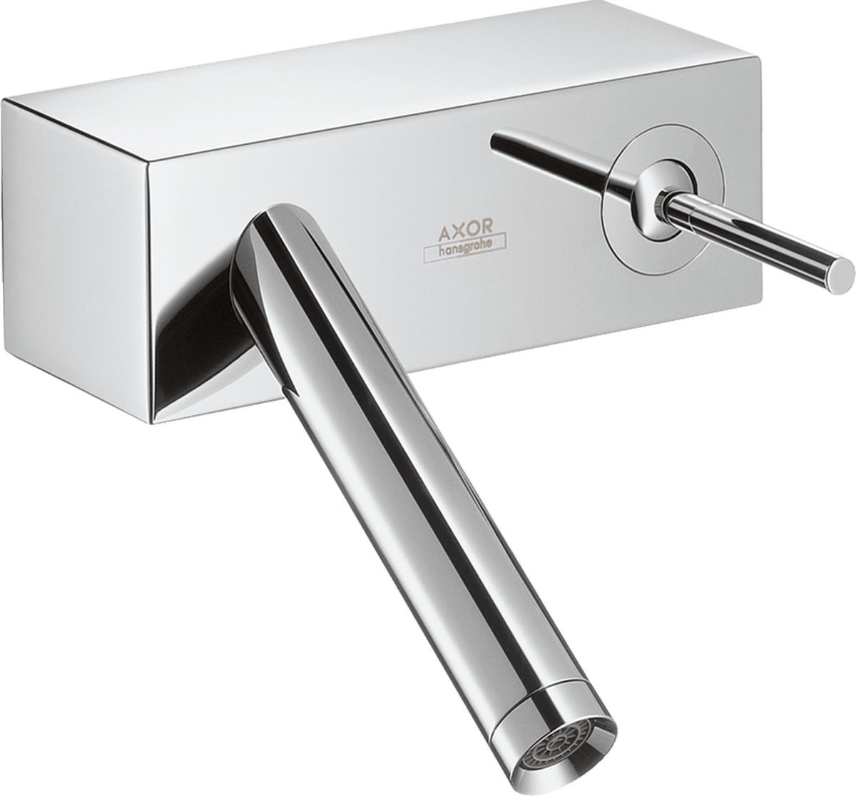 HANSGROHE Jednopáková umyvadlová baterie AXOR Starck X k montáži na stěnu s výtokem 187 mm #10074000