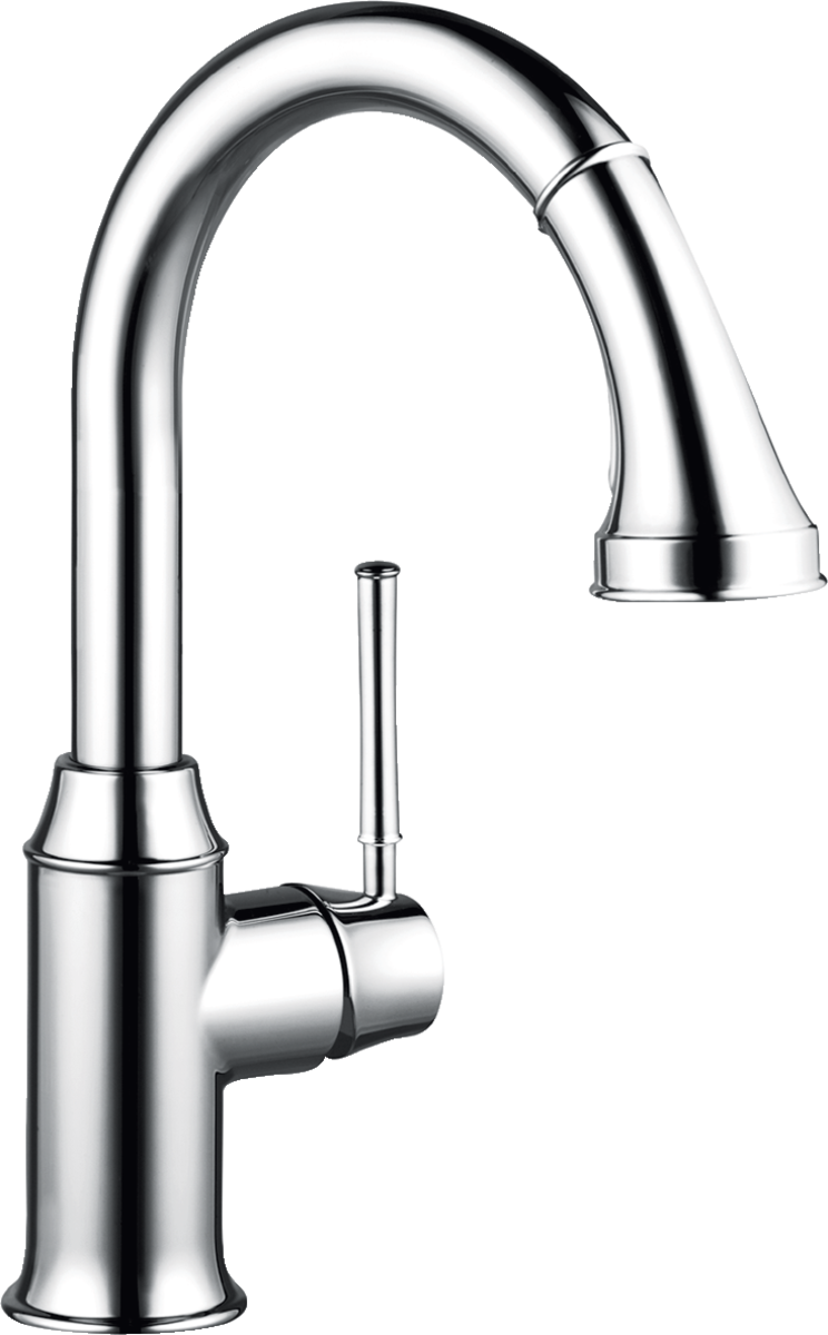 HANSGROHE Talis M53 jednopáková kuchyňská baterie 210, výsuvný výtok, 2 trysky #14864000