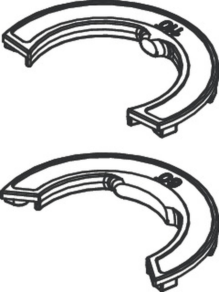 HANSGROHE dorazový kroužek, sada (60° / 110°) #94705000