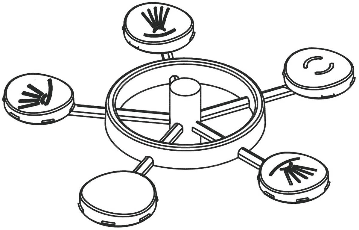 HANSGROHE sada symbolů #95237000