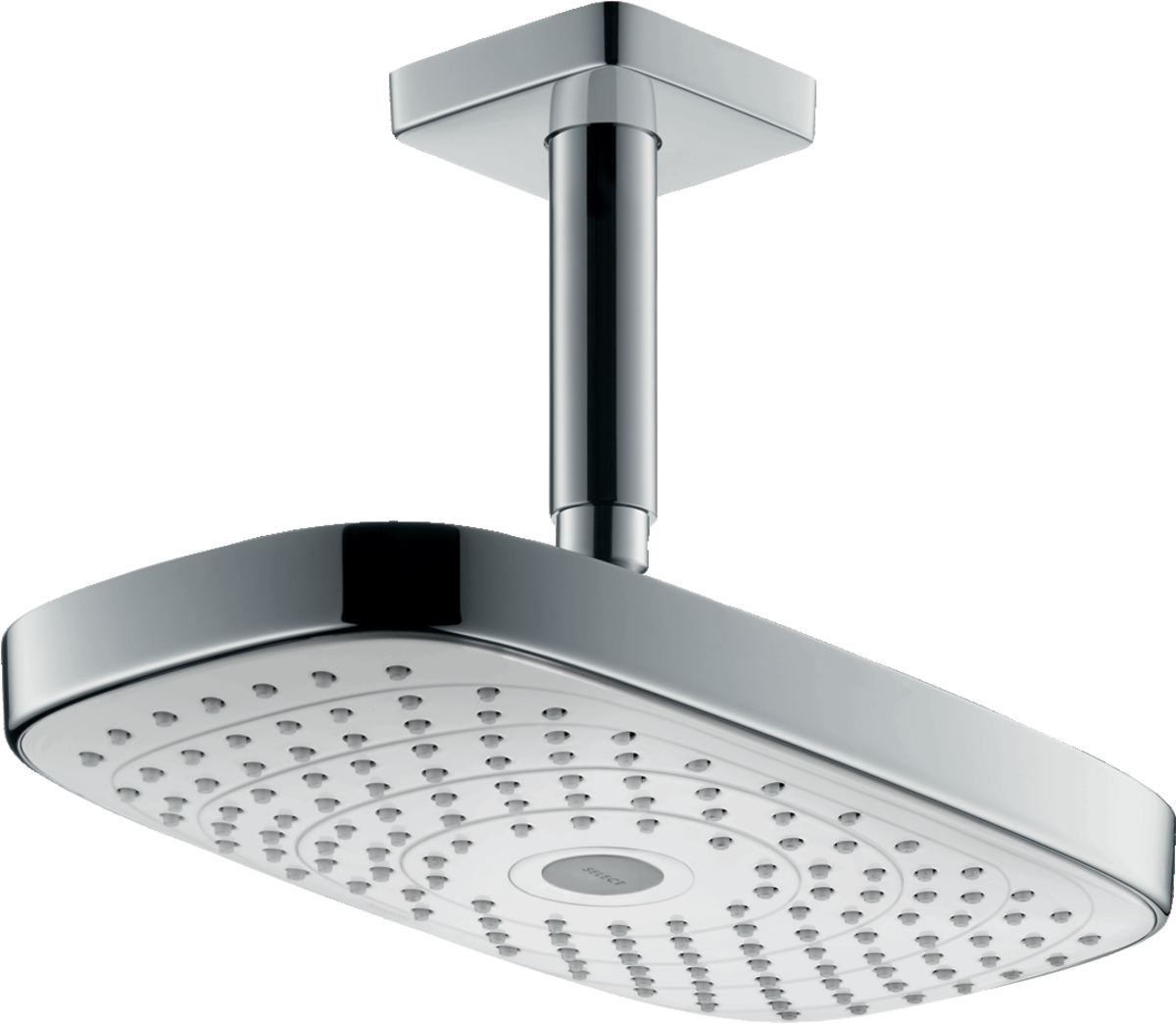 HANSGROHE Raindance Select E horní sprcha 300 2jet s přívodem od stropu #27384400