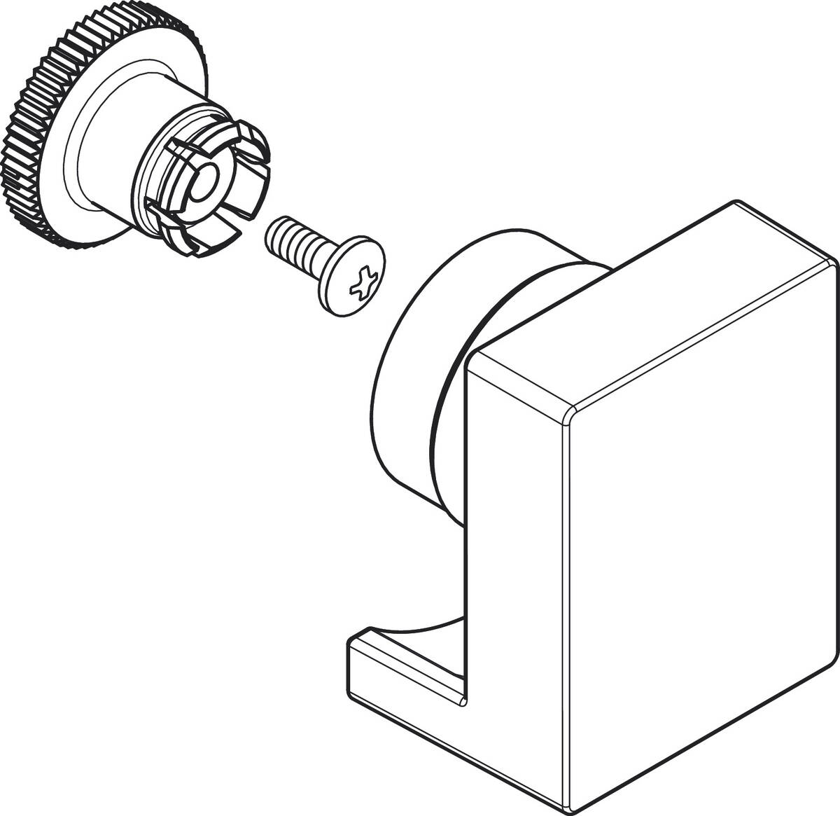 HANSGROHE Rukojeť #94570000 - chrom