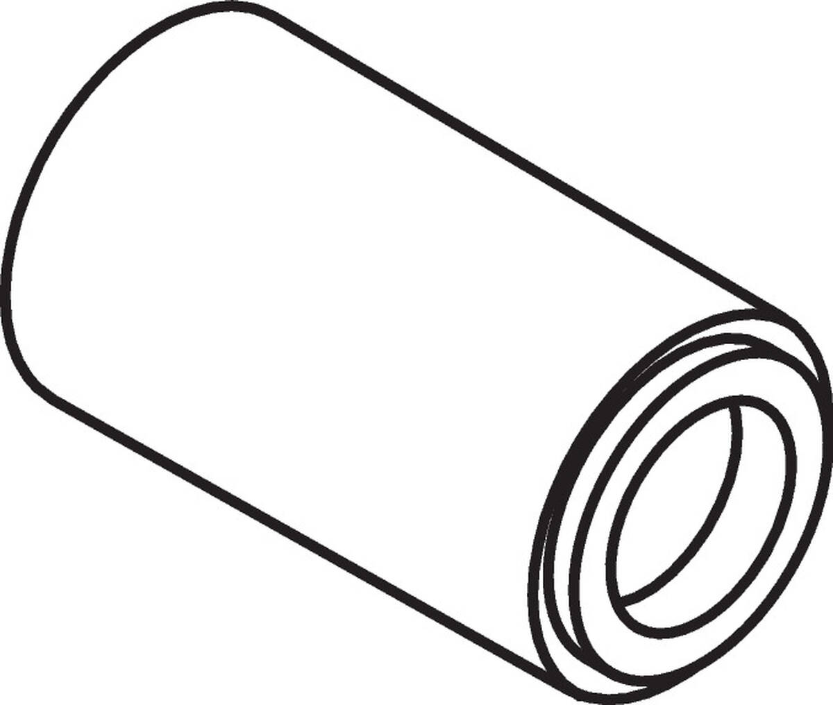 HANSGROHE ND objímka #95253670 - černá mat