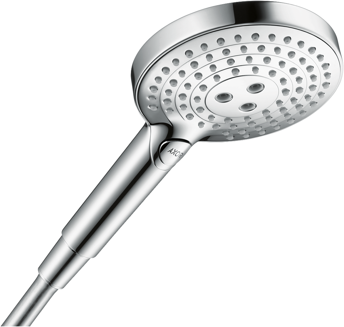 HANSGROHE AXOR ShowerSolutions ruční sprcha 120 3jet EcoSmart #26051800 - nerezová ocel Optic
