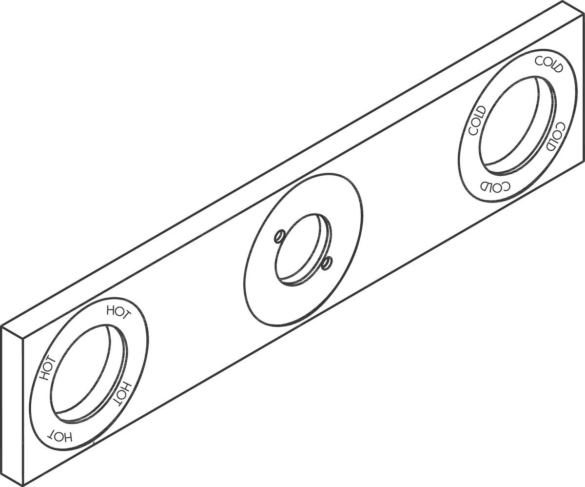 HANSGROHE rozeta #96757000