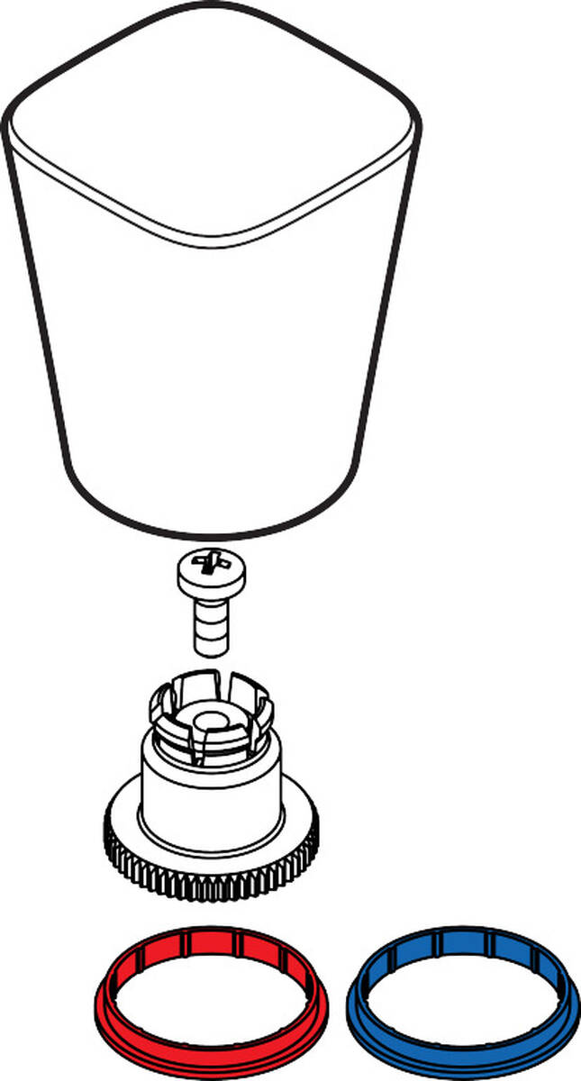 HANSGROHE ND rukojeť Logis #92250000 - chrom